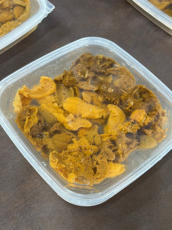 【数量限定販売】愛媛県産 塩水うに 80g 添加物不使用 採れたて即パック　ムラサキウニ
