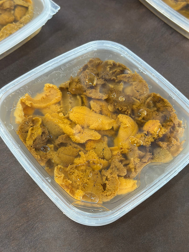 【数量限定販売】愛媛県産 塩水うに 80g 添加物不使用 採れたて即パック
