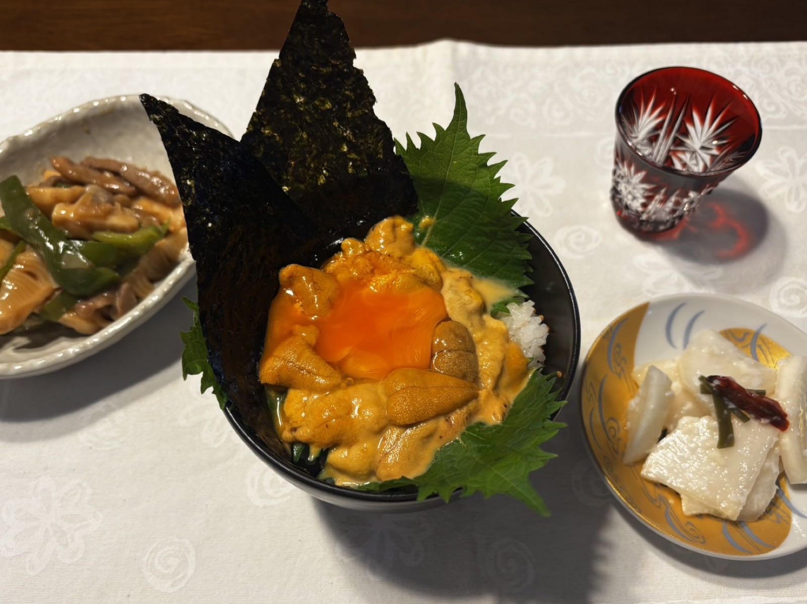 M.I様のレビュー — 塩水うにの卵黄のせうに丼